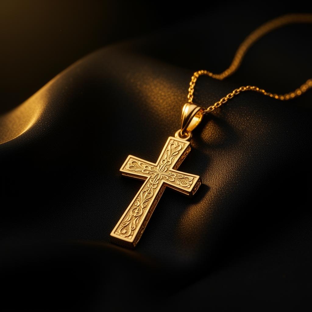 Engraved Cross